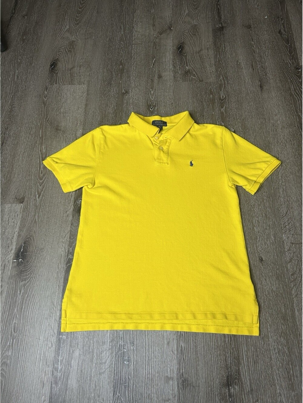Polo Ralph Lauren Polo Shirt Yellow Youth XL Short Sleeve